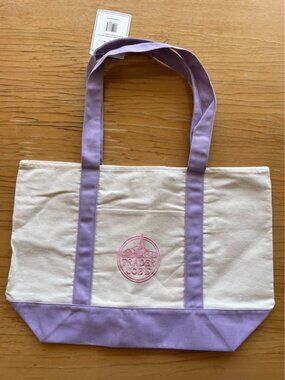 Trader Joes Lavender Tote bad